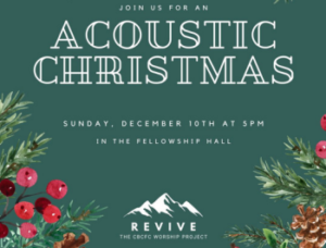 Acoustic Christmas at Central Baptist