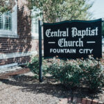 Central Baptist Church Fountain City sign