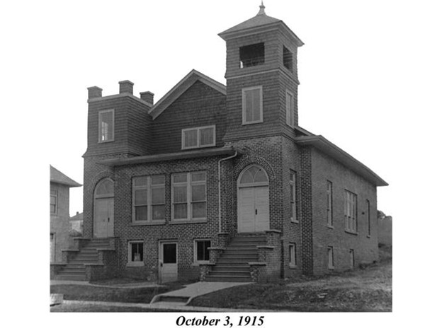 Central Baptist Church in 1915.